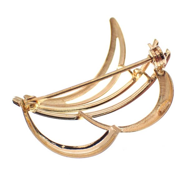 Gouden fantasie broche