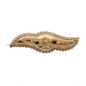 antieke gouden broche