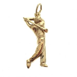 gouden hanger golfer