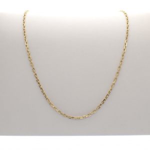 Gouden anker schakel ketting | 67 cm