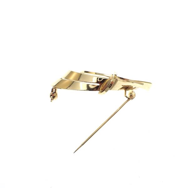Gouden fantasie broche