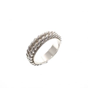 zilveren dames ring