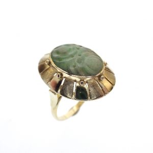 antiek gouden dames ring