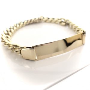 gouden heren armband