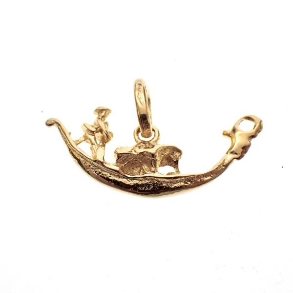 gouden hanger Venetië boot