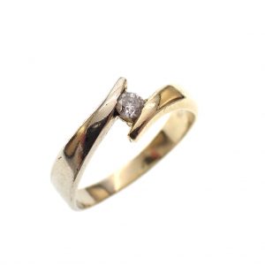 gouden ring diamant