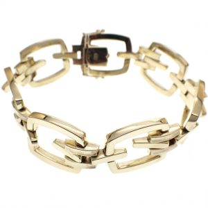 gouden brede armband dames