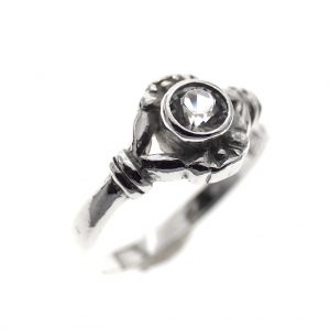 zilveren kinder ring