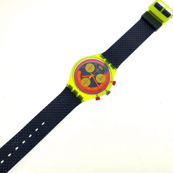 Swatch Grand Prix; Chronograaf horloge | SCJ101