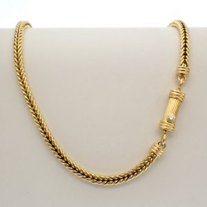 118 karaats gouden ketting