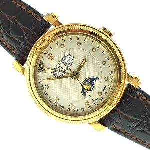 Revue Thommen Triple-calendar; Automatisch heren horloge met maanfase