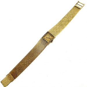 Certina Genève Vintage; 14k. gouden dames horloge