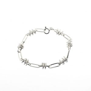 zilveren stoere armband