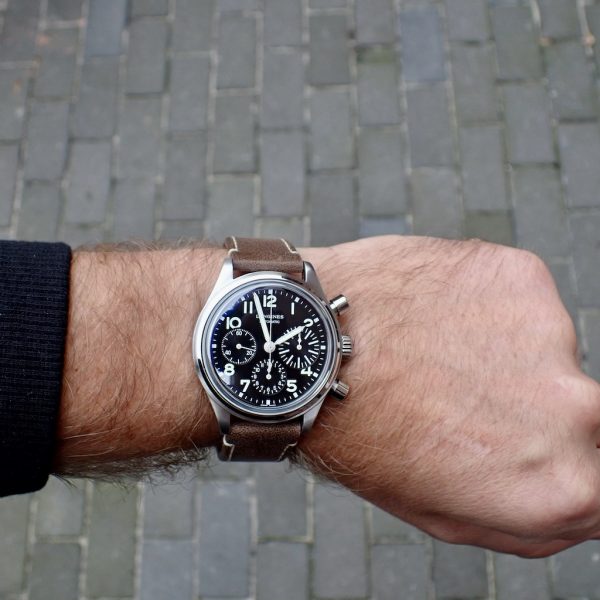 Longines Avigation Bigeye; Piloten heren horloge