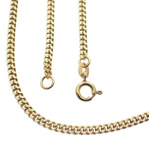 18k gouden gourmetschakel ketting