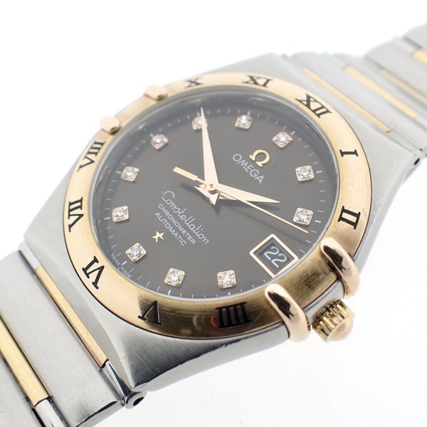 Omega Constellation Automatic; Horloge met diamanten wijzerplaat