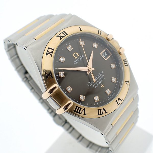 Omega Constellation Automatic; Horloge met diamanten wijzerplaat