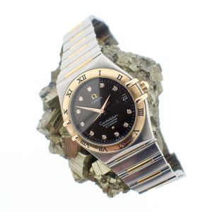 Omega Constellation Automatic; Horloge met diamanten wijzerplaat