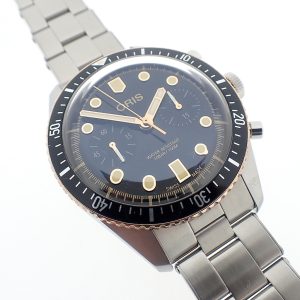 Oris Divers 'Sixty-Five'; Chronograaf heren horloge
