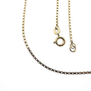 18 k ketting dun