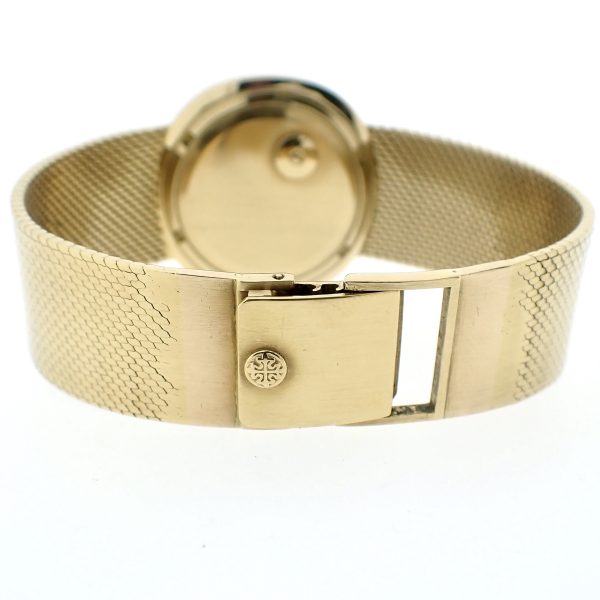 Patek Philippe Ellipse Automatic; Exclusief 18k. gouden heren horloge