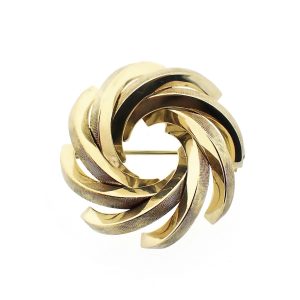 Gouden broche cirkel