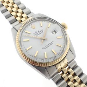 Rolex Datejust 1601; Goud/stalen horloge