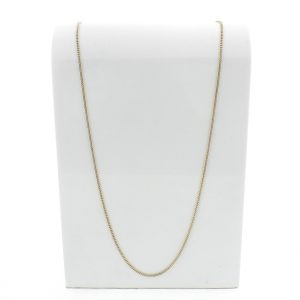 14k lange gouden gourmetschakel ketting