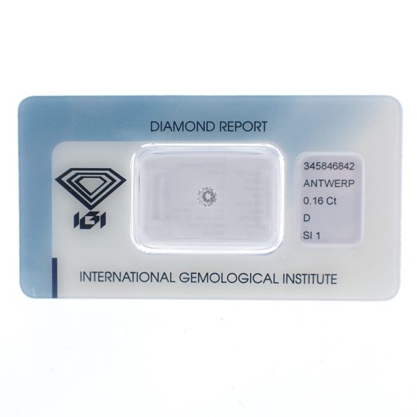 IGI - Diamant 0.16ct