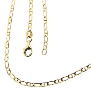 14 karaat gouden marine/gourmet schakel ketting