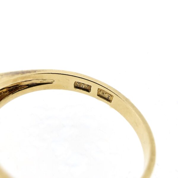 Gouden ring met Smaragd