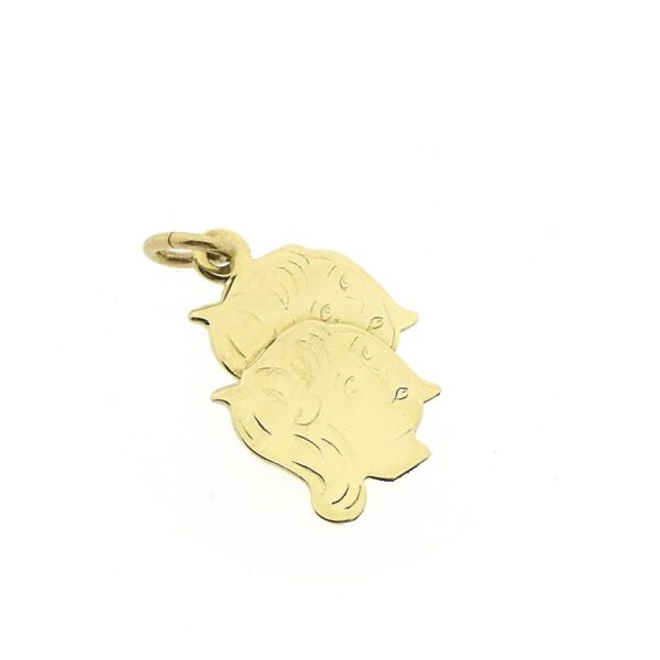 Gouden hanger; Tweeling