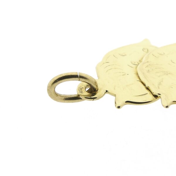 Gouden hanger; Tweeling