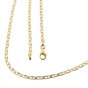 14 karaat gouden marine schakel ketting; Midas