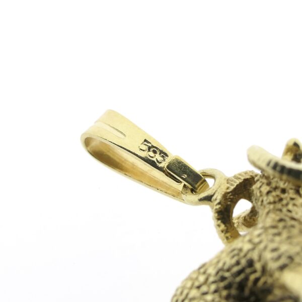 Gouden sterrenbeeld hanger | Steenbok