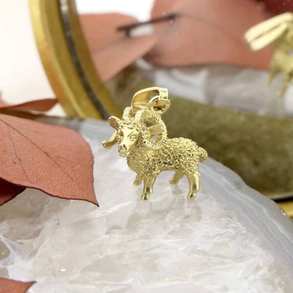 Gouden sterrenbeeld hanger | Steenbok