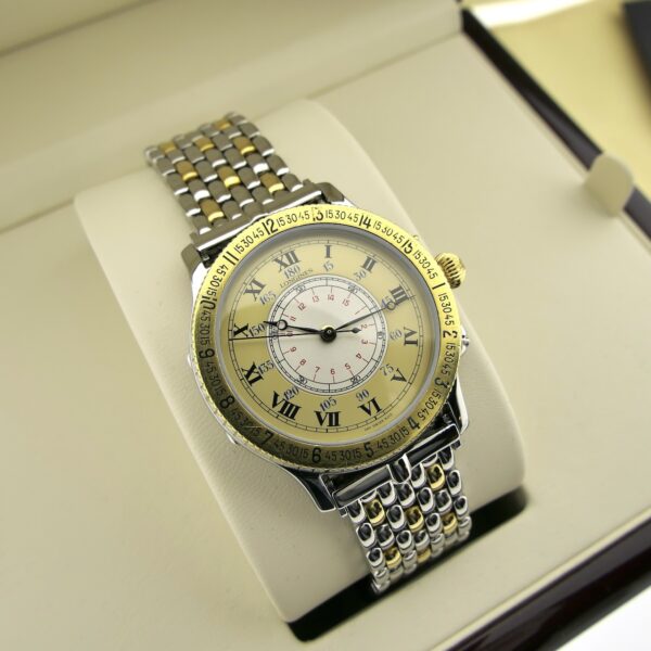 Longines Hour Angle Lindbergh; Automatisch heren horloge
