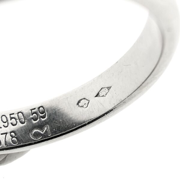 Platina aanschuif ring/trouw ring  | Cartier