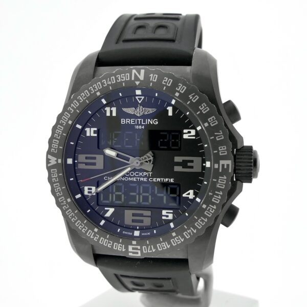 Breitling Cockpit B50 'Night Mission' VB5010; Professional Pilot's horloge
