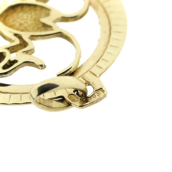 Gouden sterrenbeeld hanger; Kreeft
