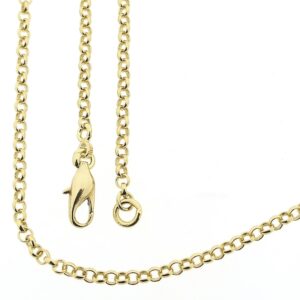 14 karaat gouden jasseron schakel ketting
