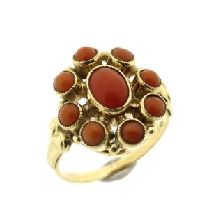 gouden dames ring vintage ontwerp