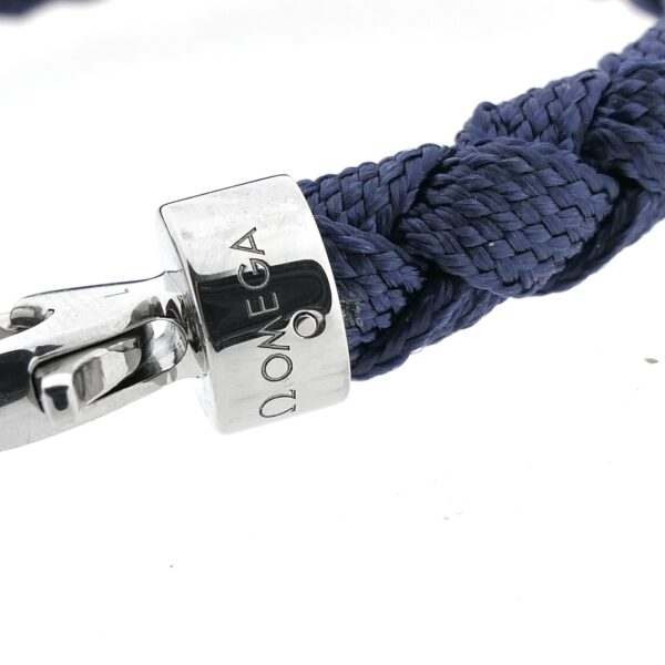 Omega Accessories; Sailing Bracelet; Blue; Nylon; (L) 21 cm