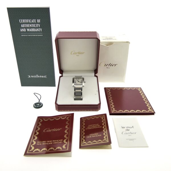 Cartier Tank Française 2302; Automatisch unisex horloge