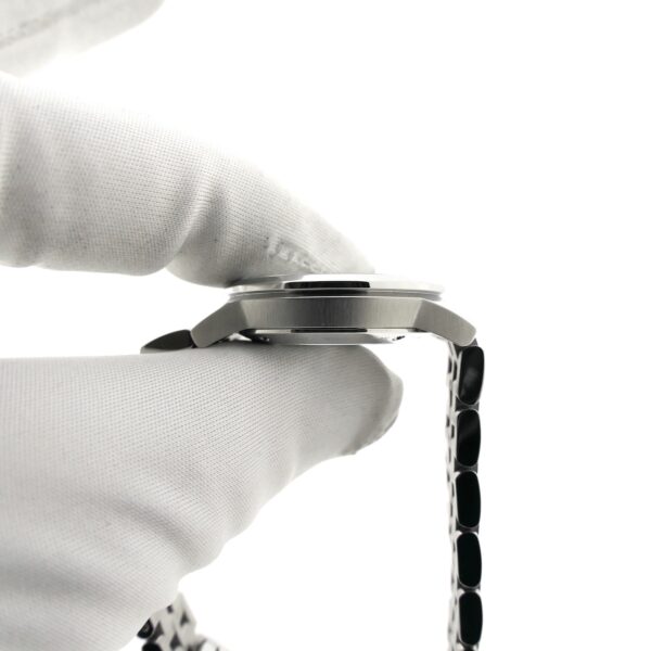 Movado 1881; Automatisch dameshorloge met MOP en diamanten wijzerplaat; 0607486