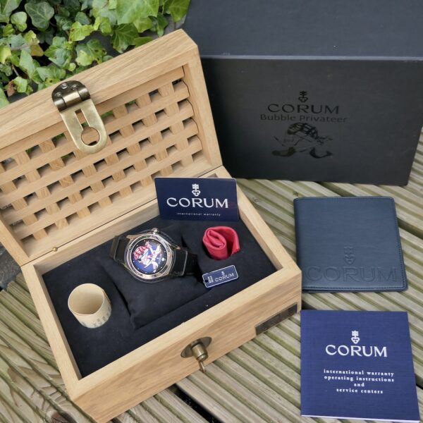 Corum Bubble 'Privateer' Limited Edition 08215020/F701; Automatisch heren horloge