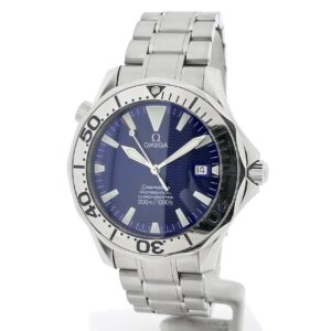 Omega Seamaster 300m 'Electric Blue' 2255.80.00; Automatisch heren duikhorloge