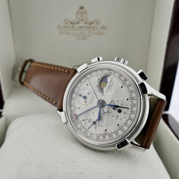 Picard Cadet Chronograph 'Moon Phase' 78790; Automatisch heren horloge met maanfase