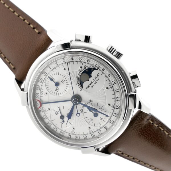 Picard Cadet Chronograph 'Moon Phase' 78790; Automatisch heren horloge met maanfase