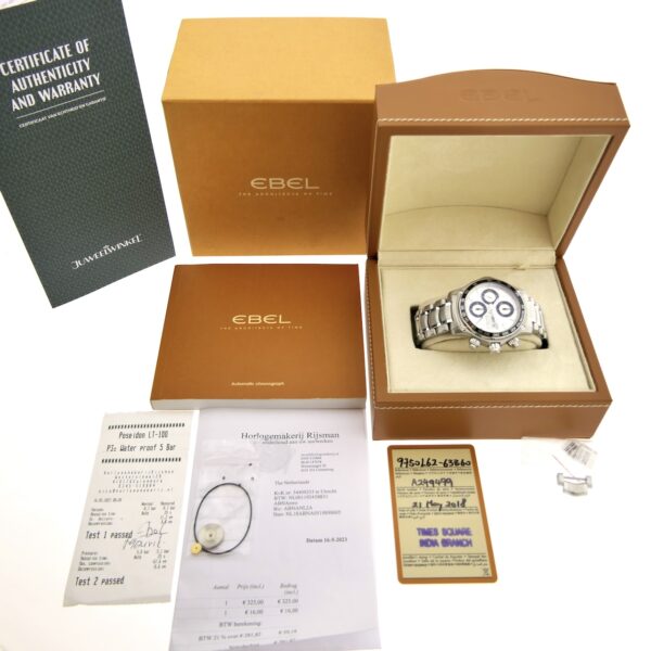 Ebel 1911 Discovery 9750L62/63B60; Automatisch chronograaf horloge